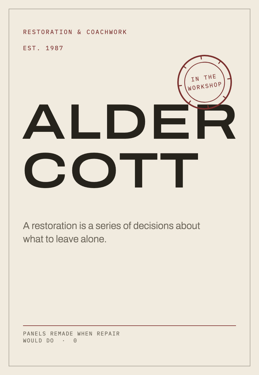 Aldercott, concept build